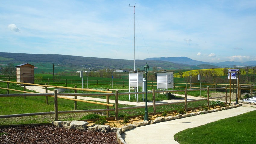 Estación meteorológica. Granja Escuela haritz Berri
